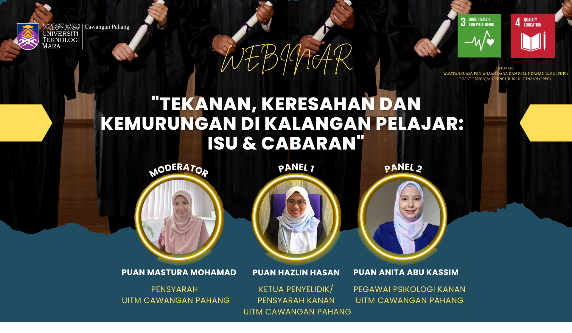 Webinar on stress, anxiety, depression for Malaysian primary school students